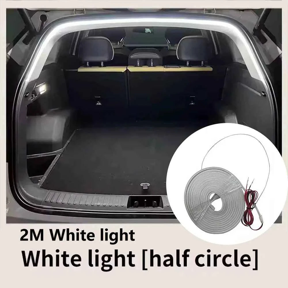 Motion Sensor LED Car Trunk Light Strip – Easy Install Ambient Interior Lighting