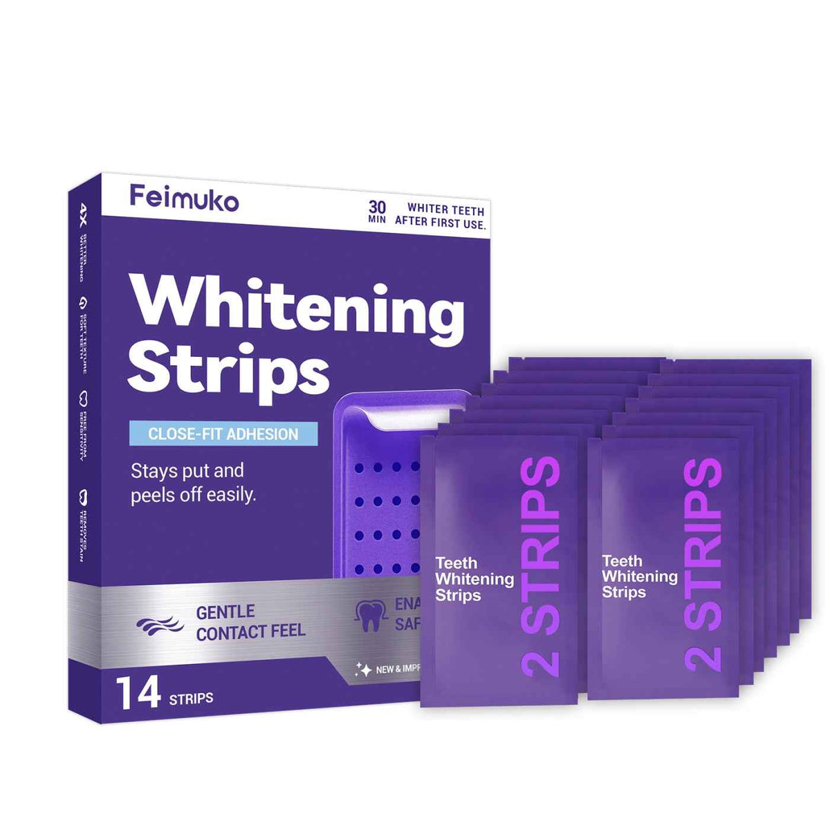 GlowWhite Purple Strips