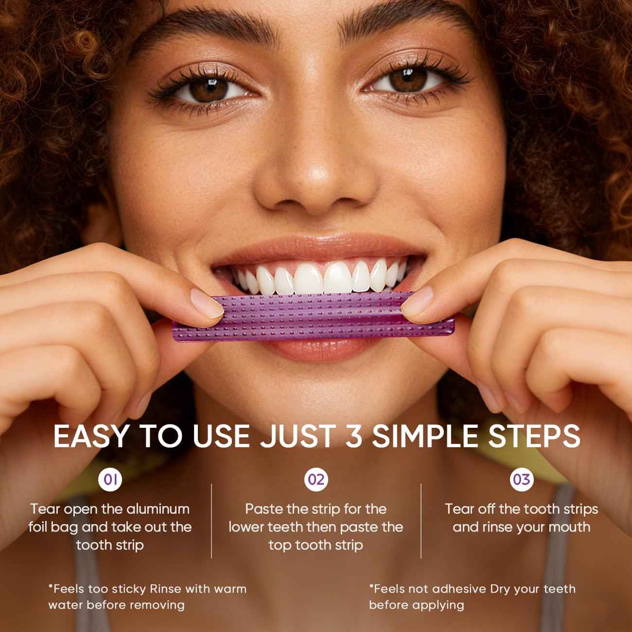 GlowWhite Purple Strips