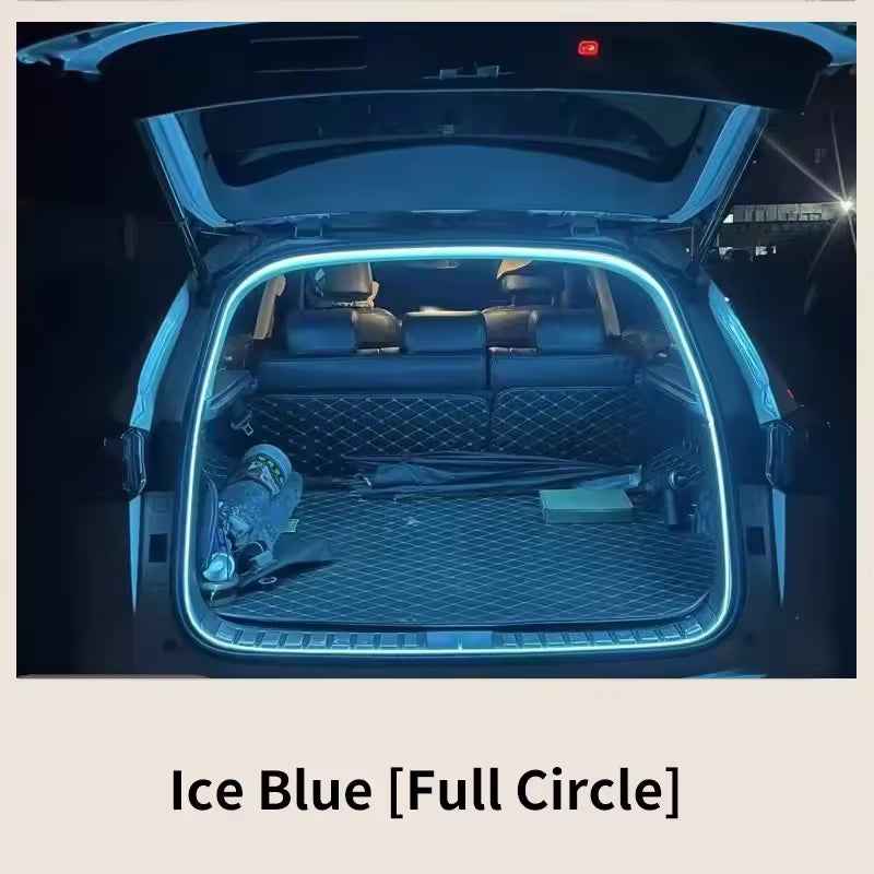Motion Sensor LED Car Trunk Light Strip – Easy Install Ambient Interior Lighting