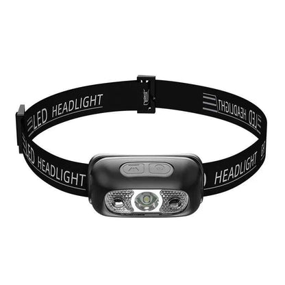 Ultra Bright Rechargeable LED Headlamp - Waterproof Magnetic USB Headlight