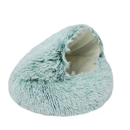 CozyCave™ Plush Cat Bed