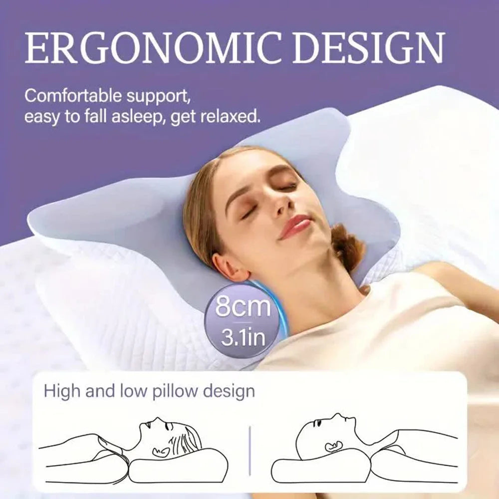 RestRite™ Memory Foam Orthopedic Pillow