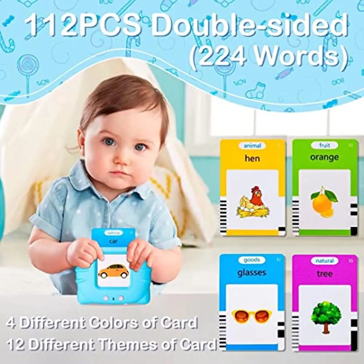 Talking Flash Cards Toys