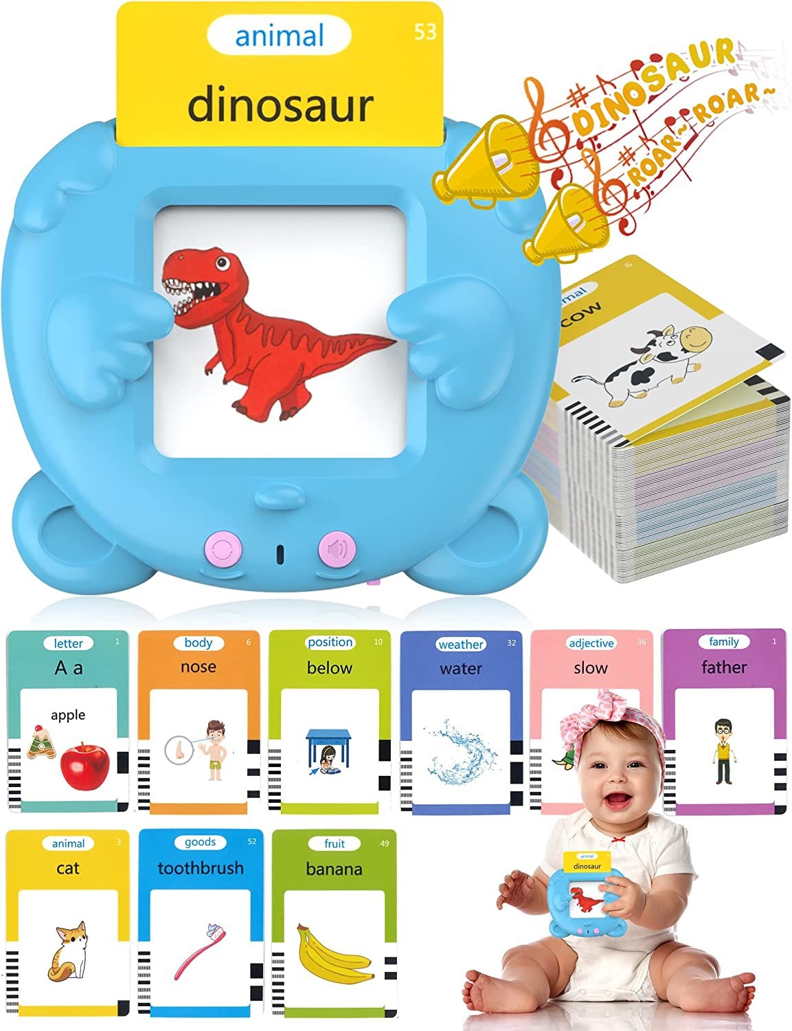 Talking Flash Cards Toys