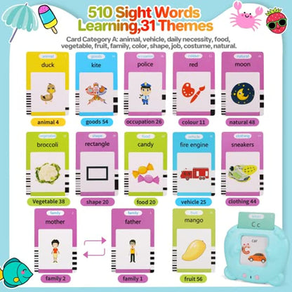 Talking Flash Cards Toys