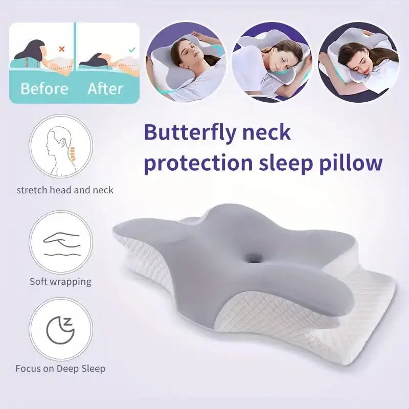 RestRite™ Memory Foam Orthopedic Pillow