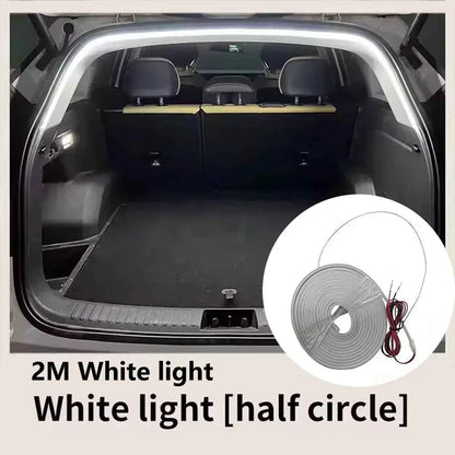 Motion Sensor LED Car Trunk Light Strip – Easy Install Ambient Interior Lighting