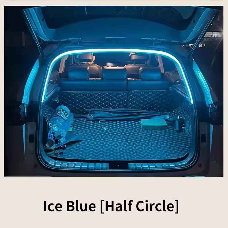Motion Sensor LED Car Trunk Light Strip – Easy Install Ambient Interior Lighting