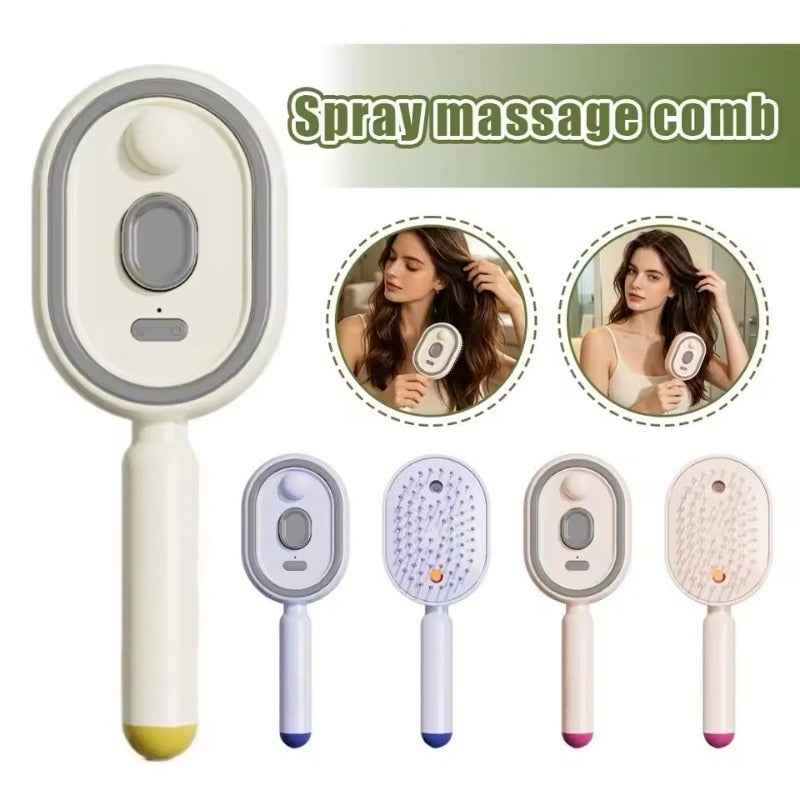 Electric Spray Airbag Massage Comb