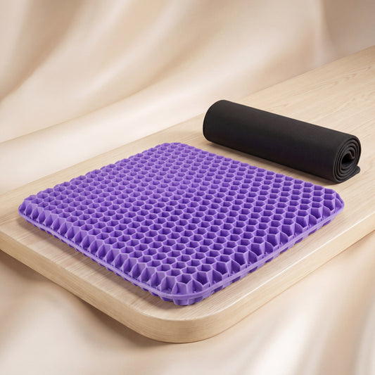 Gel Honeycomb Fully Breathable Egg-shaped Car And Office Seat Cushion