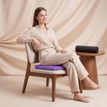 Gel Honeycomb Fully Breathable Seat Cushion