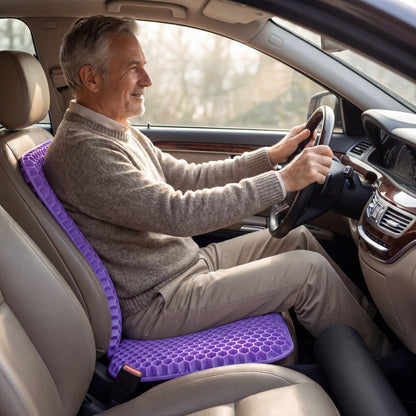 Gel Honeycomb Fully Breathable Seat Cushion