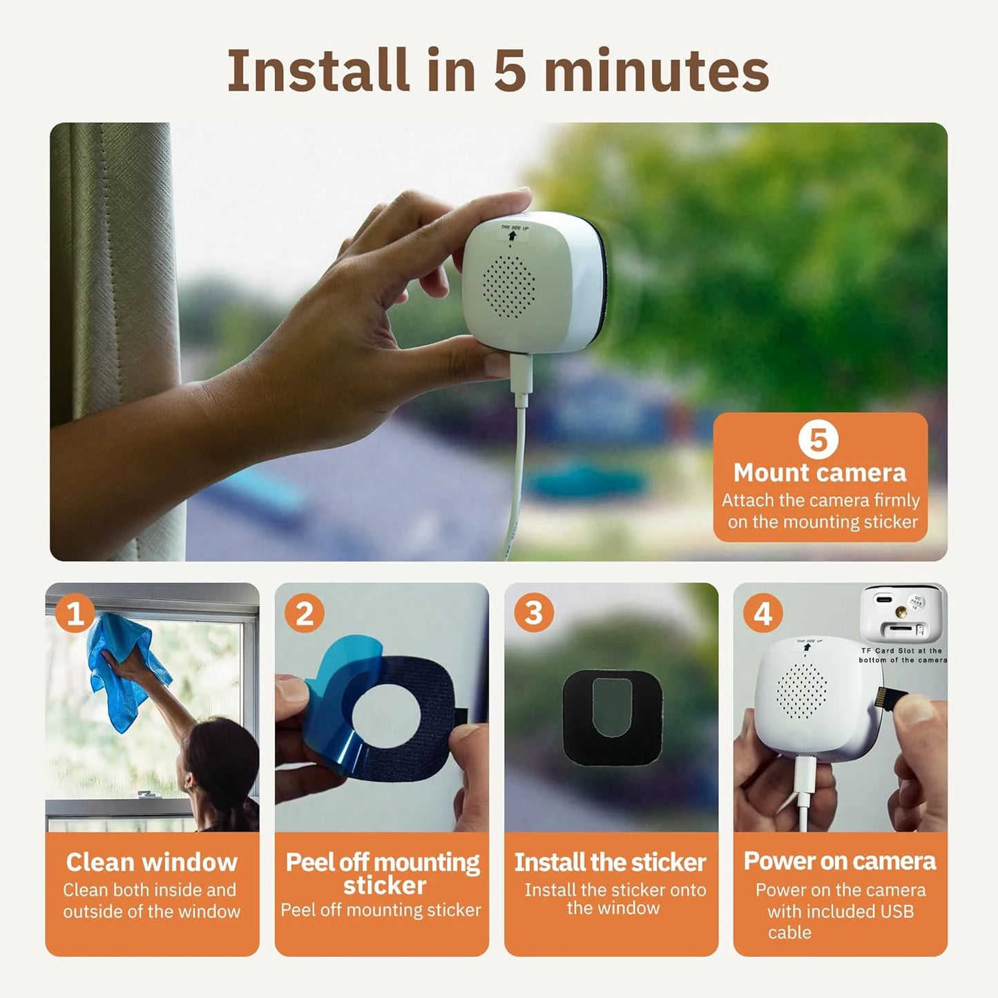 ClearView Window Camera