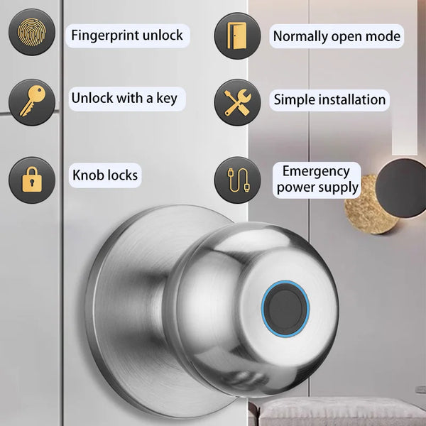 Keyless Smart Fingerprint Lock