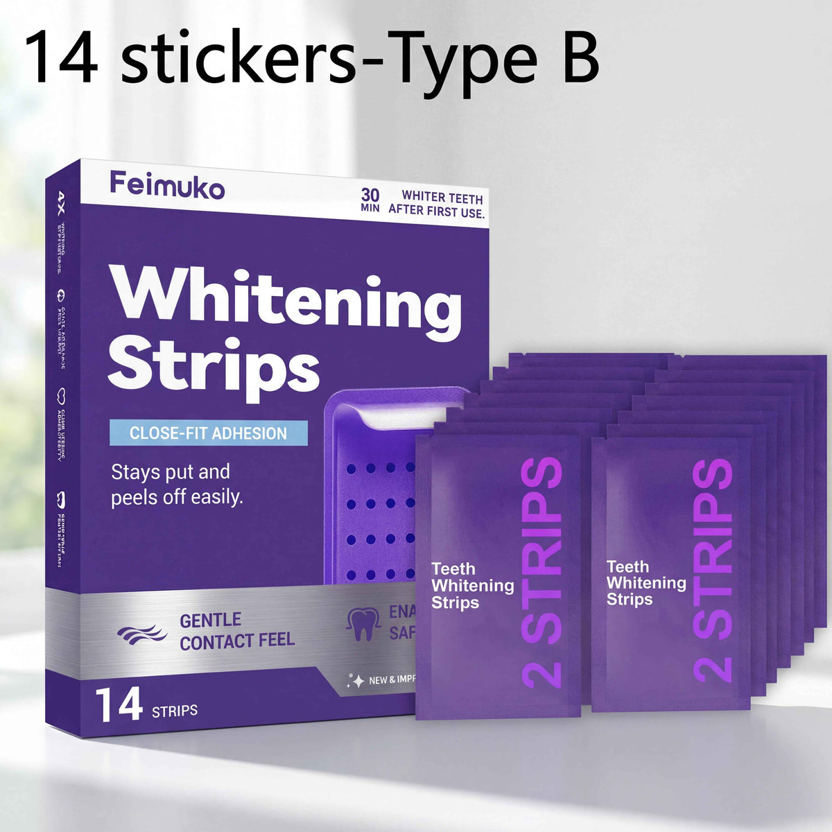 GlowWhite Purple Strips